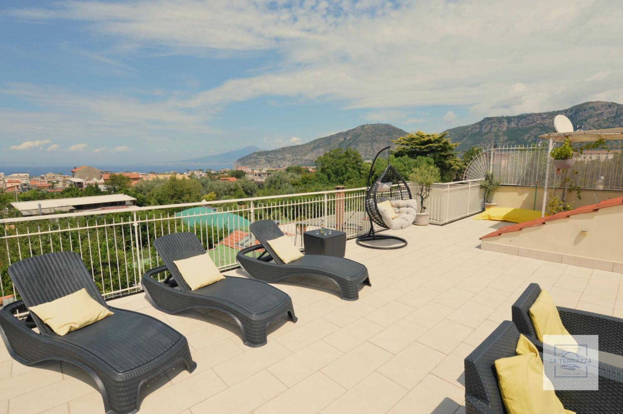 La Terrazza Family Holidays - Sorrento Coast Sant'Agnello Exterior foto